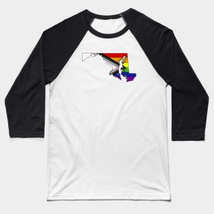 Progress pride flag - Maryland Baseball T-Shirt